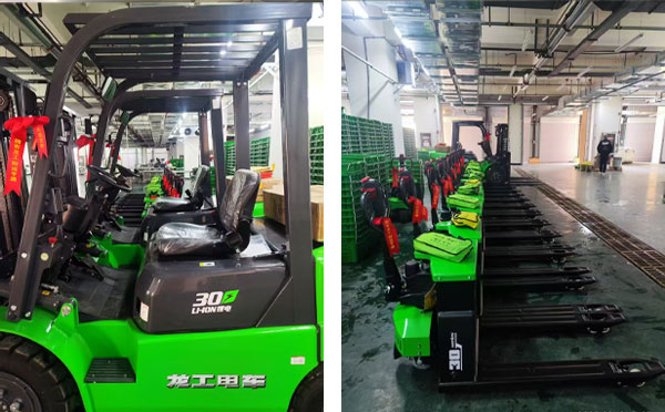 嘉峪关恭喜力盖工程机械：成功新交付几批龙工叉车